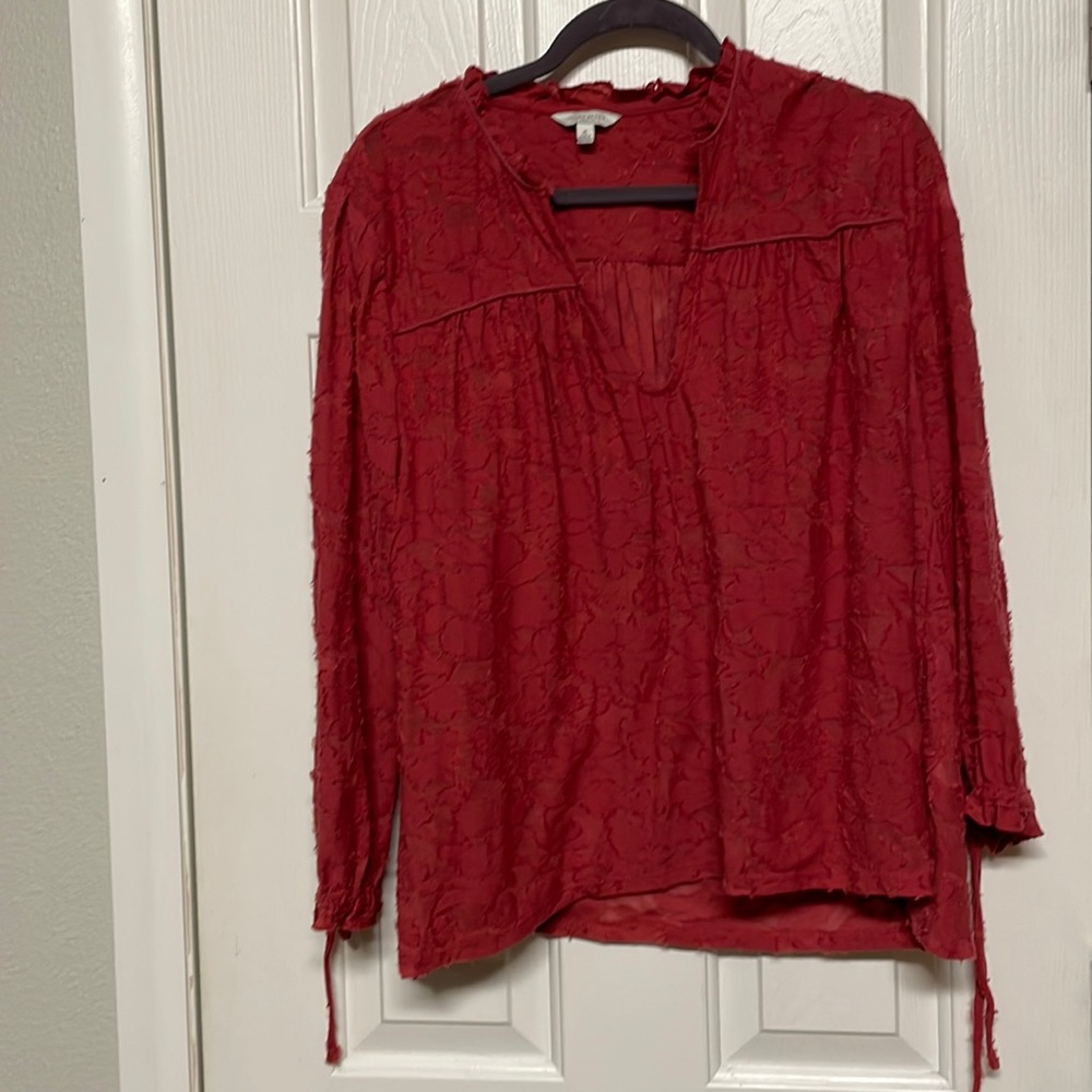 Luck brand textured shirt